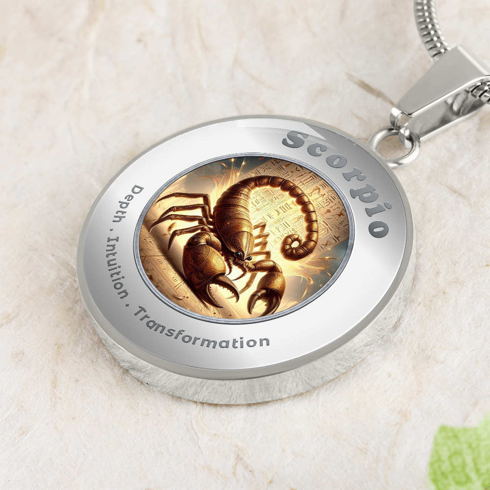 Scorpio - Affirmation Necklace - More Than CharmsMore Than Charms