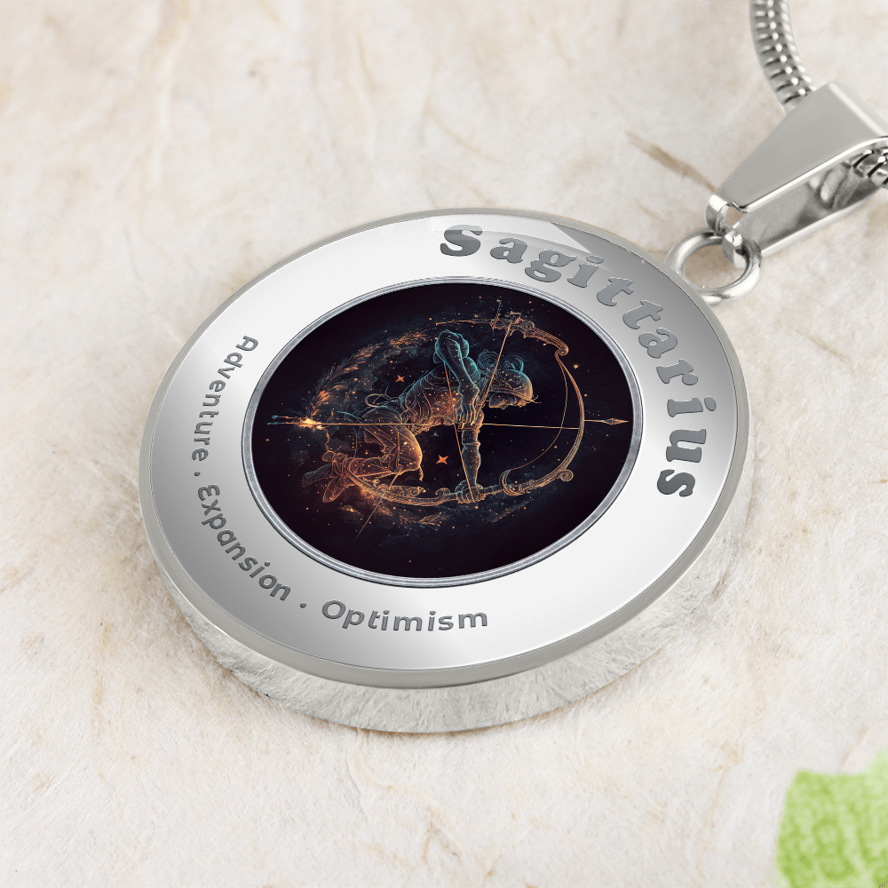 Sagittarius - Affirmation Necklace - More Than CharmsMore Than Charms