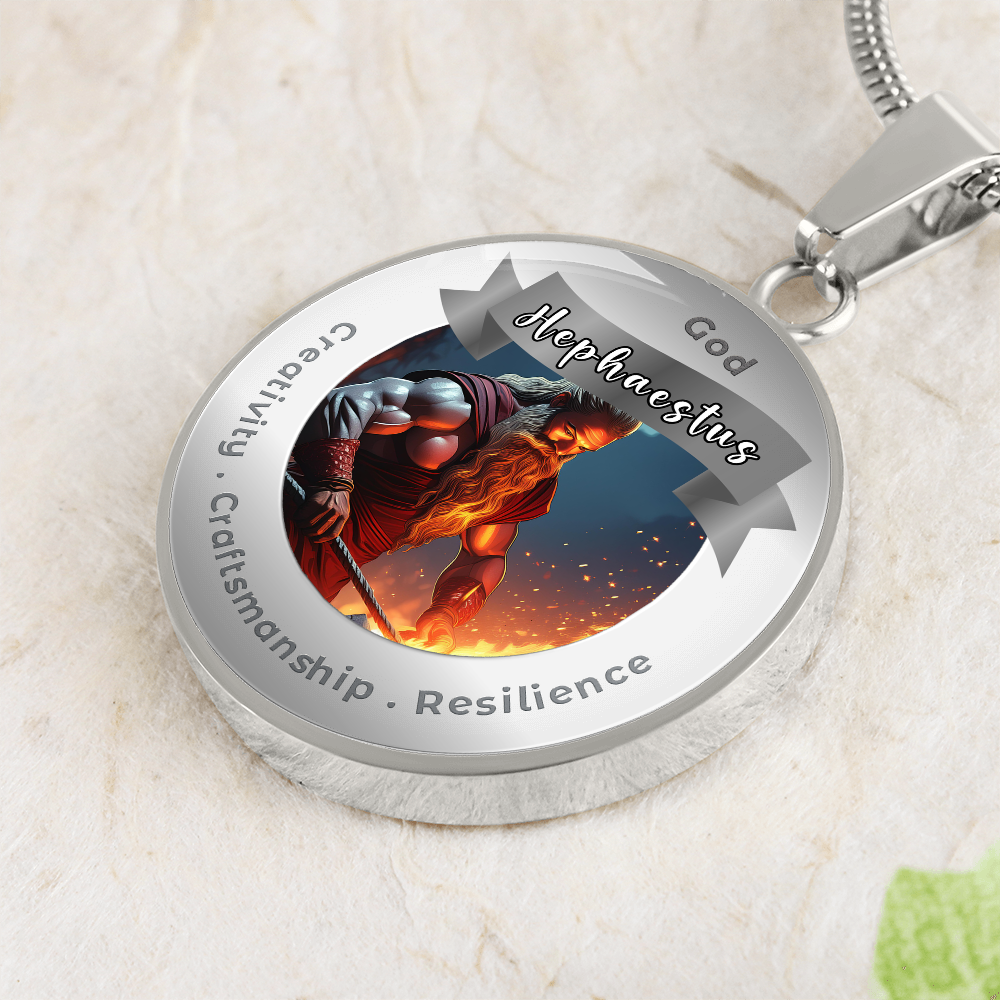 Hephaestus - Affirmation Necklace - More Than CharmsMore Than Charms
