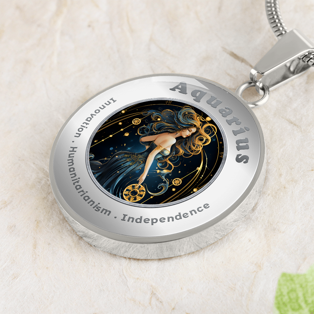 Aquarius - Affirmation Necklace - More Than CharmsMore Than Charms