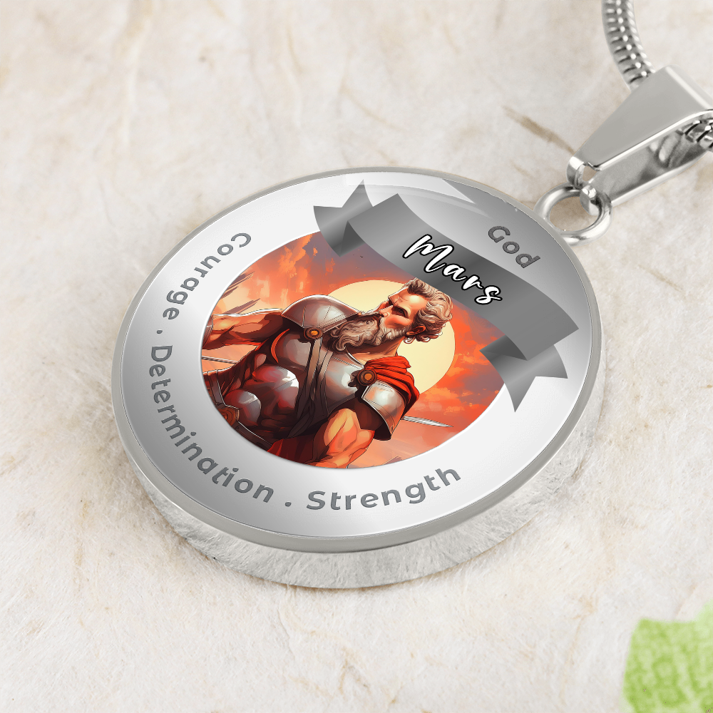 Mars - Affirmation Necklace - More Than CharmsMore Than Charms