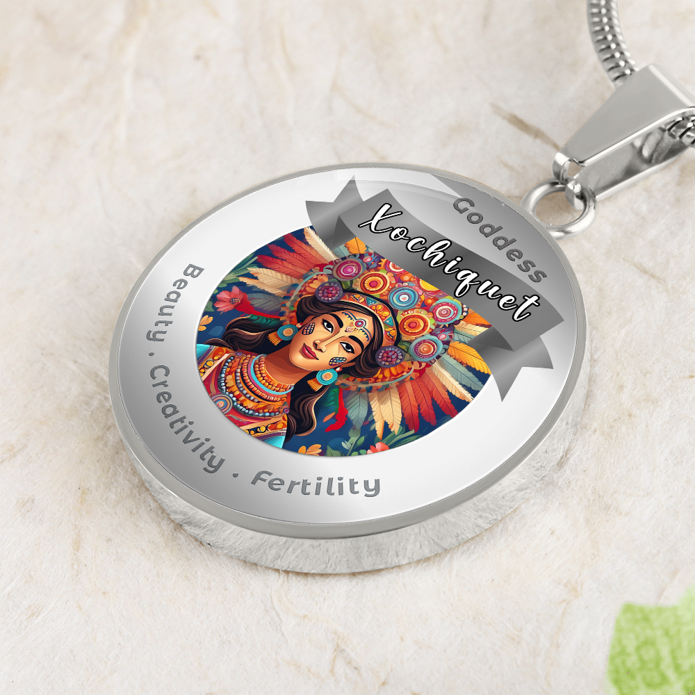 Xochiquetzal - Affirmation Necklace - More Than CharmsMore Than Charms