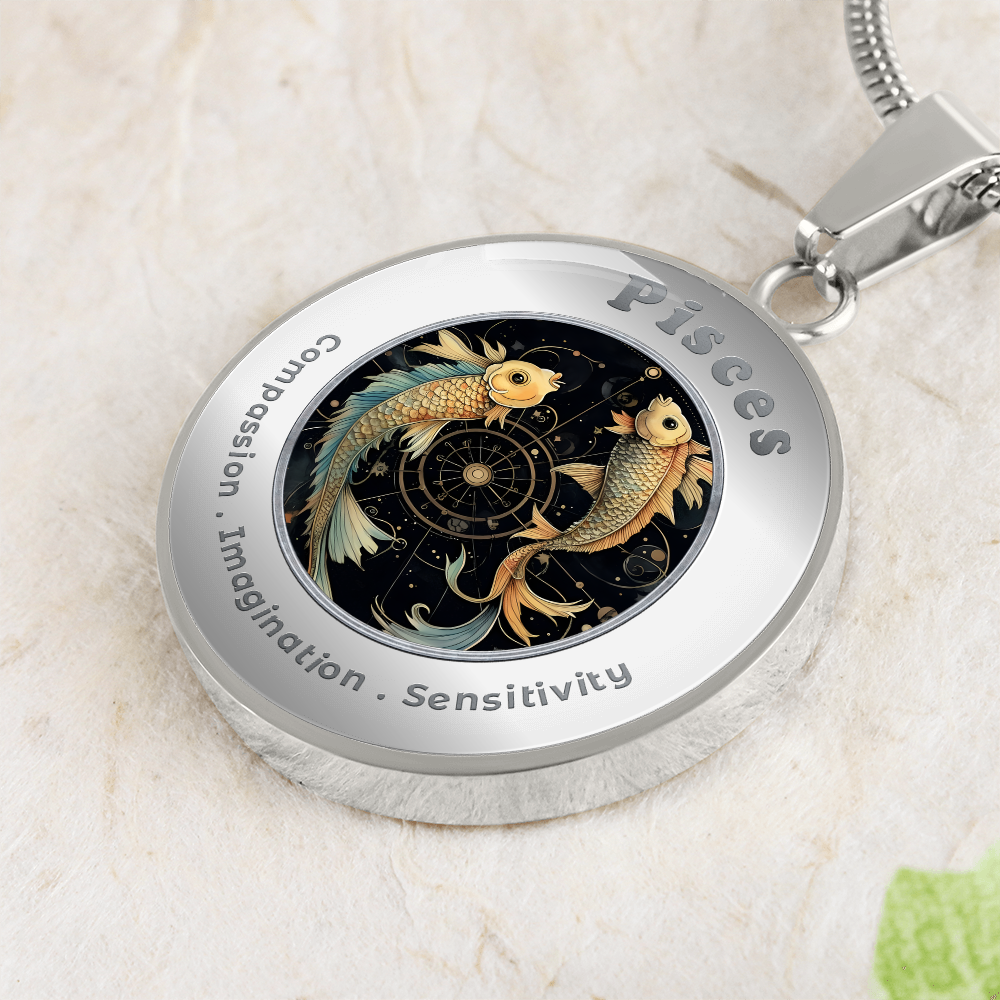 Pisces - Affirmation Necklace - More Than CharmsMore Than Charms