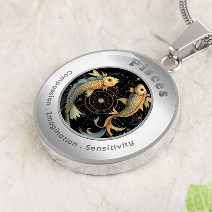 Pisces - Affirmation Necklace - More Than CharmsMore Than Charms