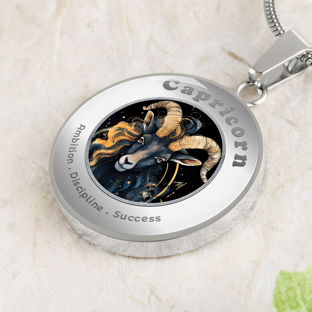 Capricorn - Affirmation Necklace - More Than CharmsMore Than Charms