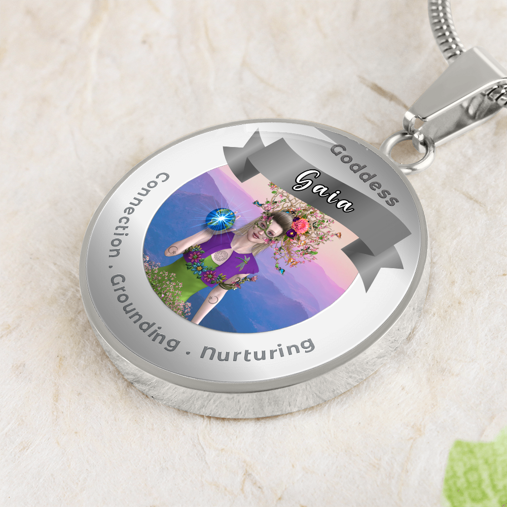 Gaia - Affirmation Necklace - More Than CharmsMore Than Charms