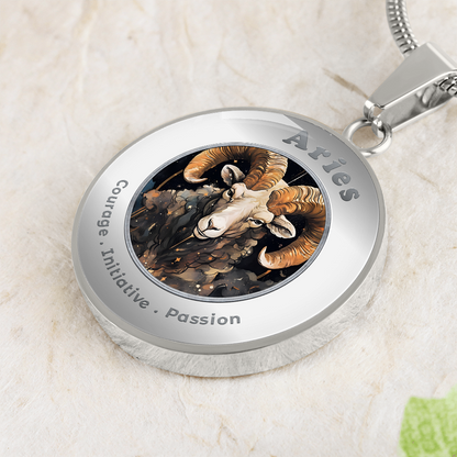 Aries - Affirmation Necklace - More Than CharmsMore Than Charms