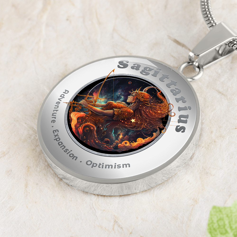 Sagittarius - Affirmation Necklace - More Than CharmsMore Than Charms