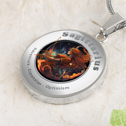 Sagittarius - Affirmation Necklace - More Than CharmsMore Than Charms