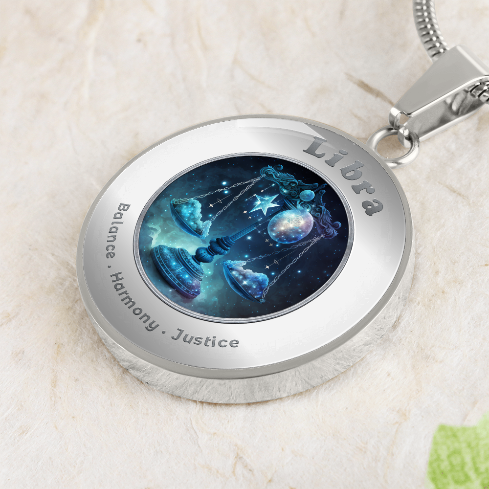 Libra- Affirmation Necklace - More Than CharmsMore Than Charms