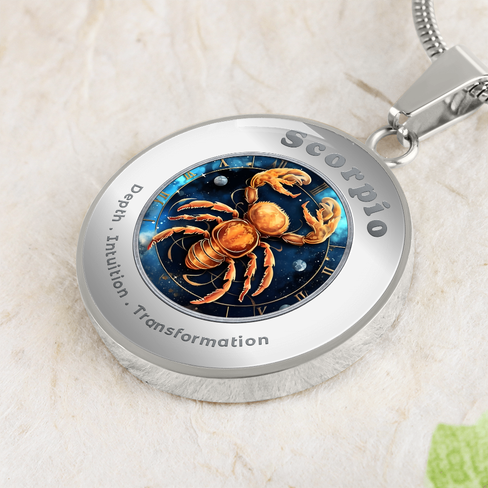 Scorpio - Affirmation Necklace - More Than CharmsMore Than Charms
