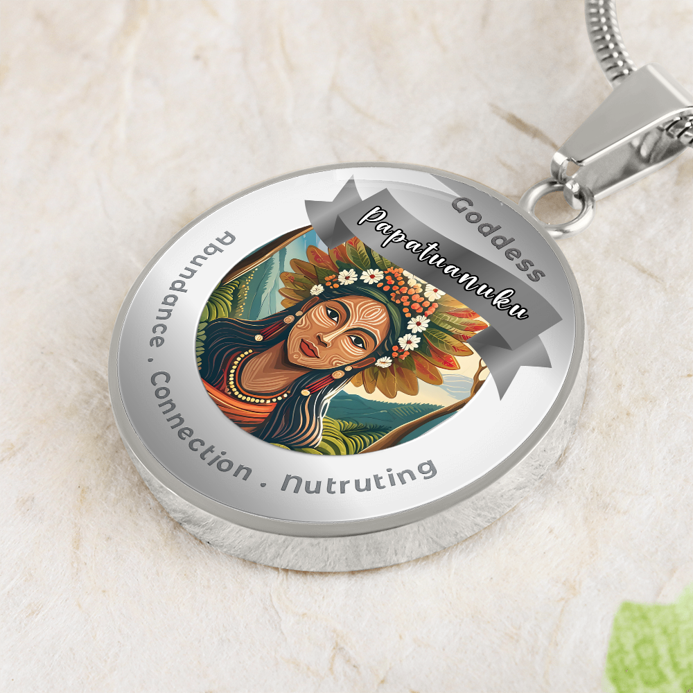 Papatuanuku - Affirmation Necklace - More Than CharmsMore Than Charms
