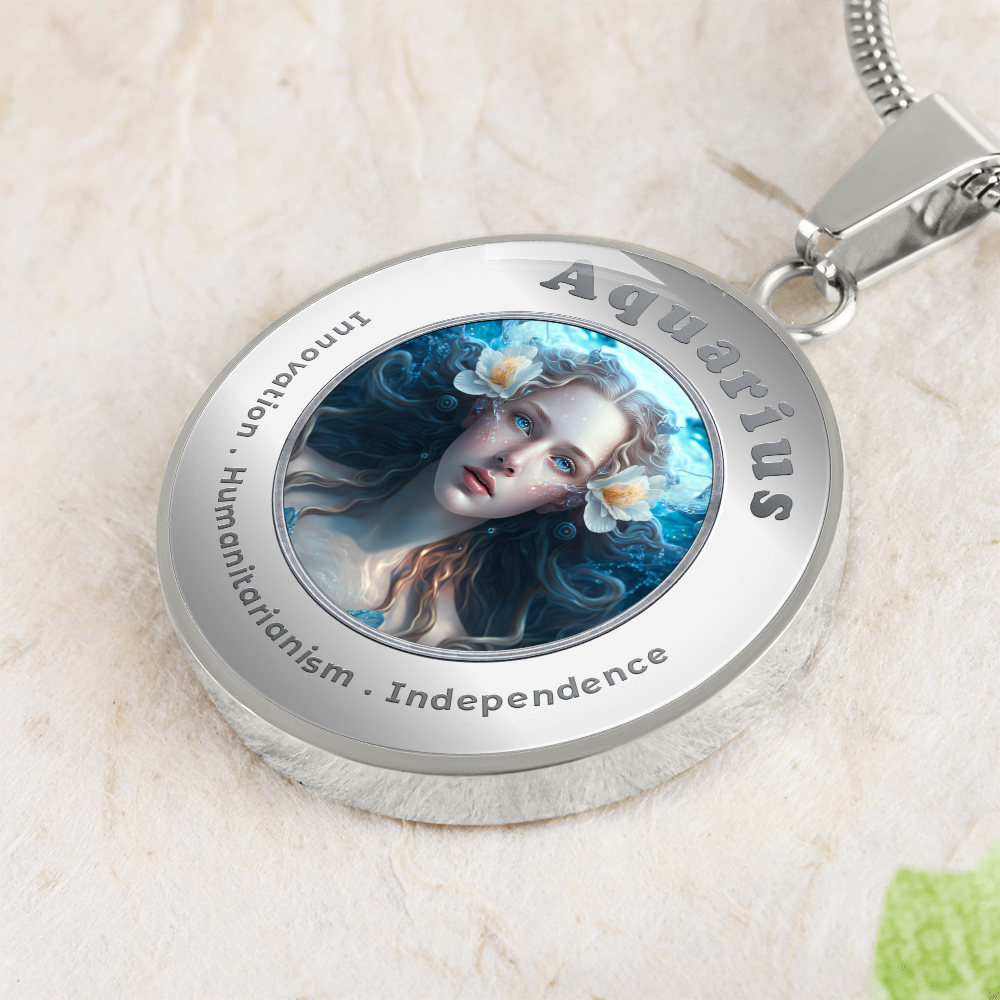 Aquarius - Affirmation Necklace - More Than CharmsMore Than Charms