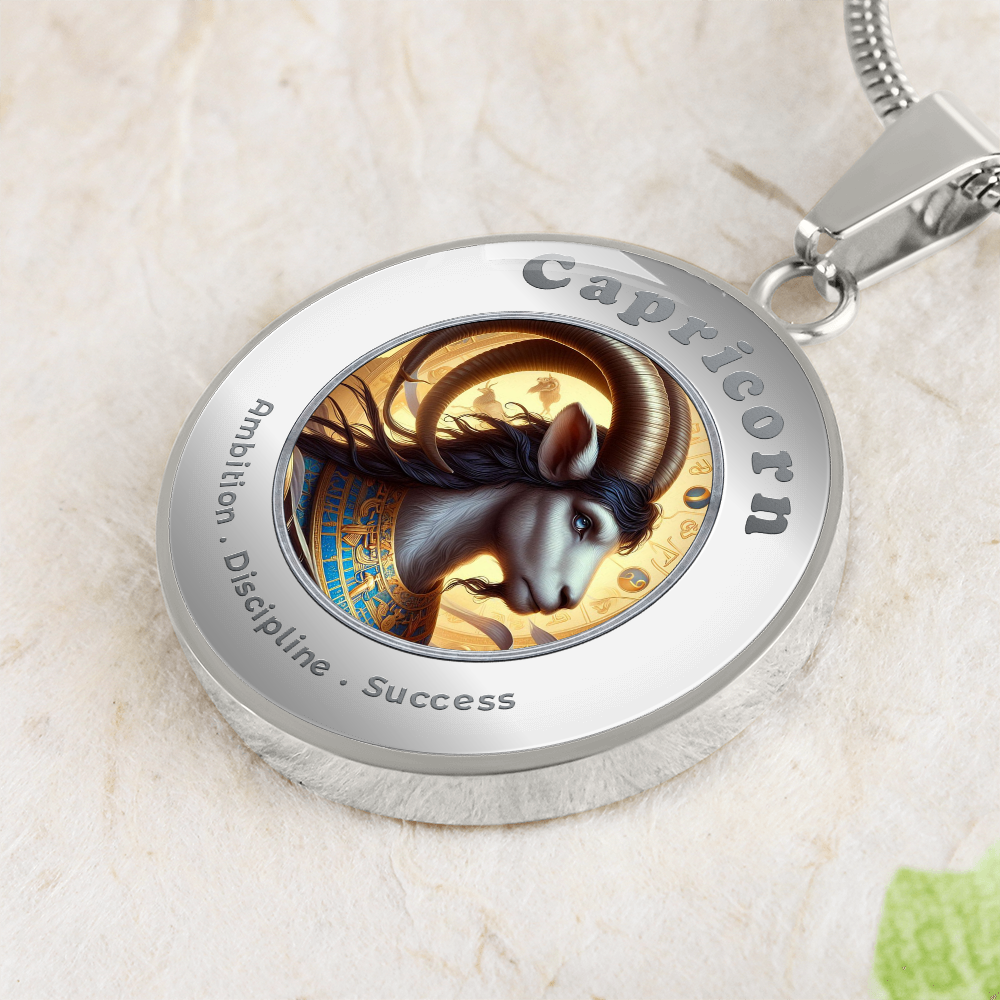 Capricorn - Affirmation Necklace - More Than CharmsMore Than Charms