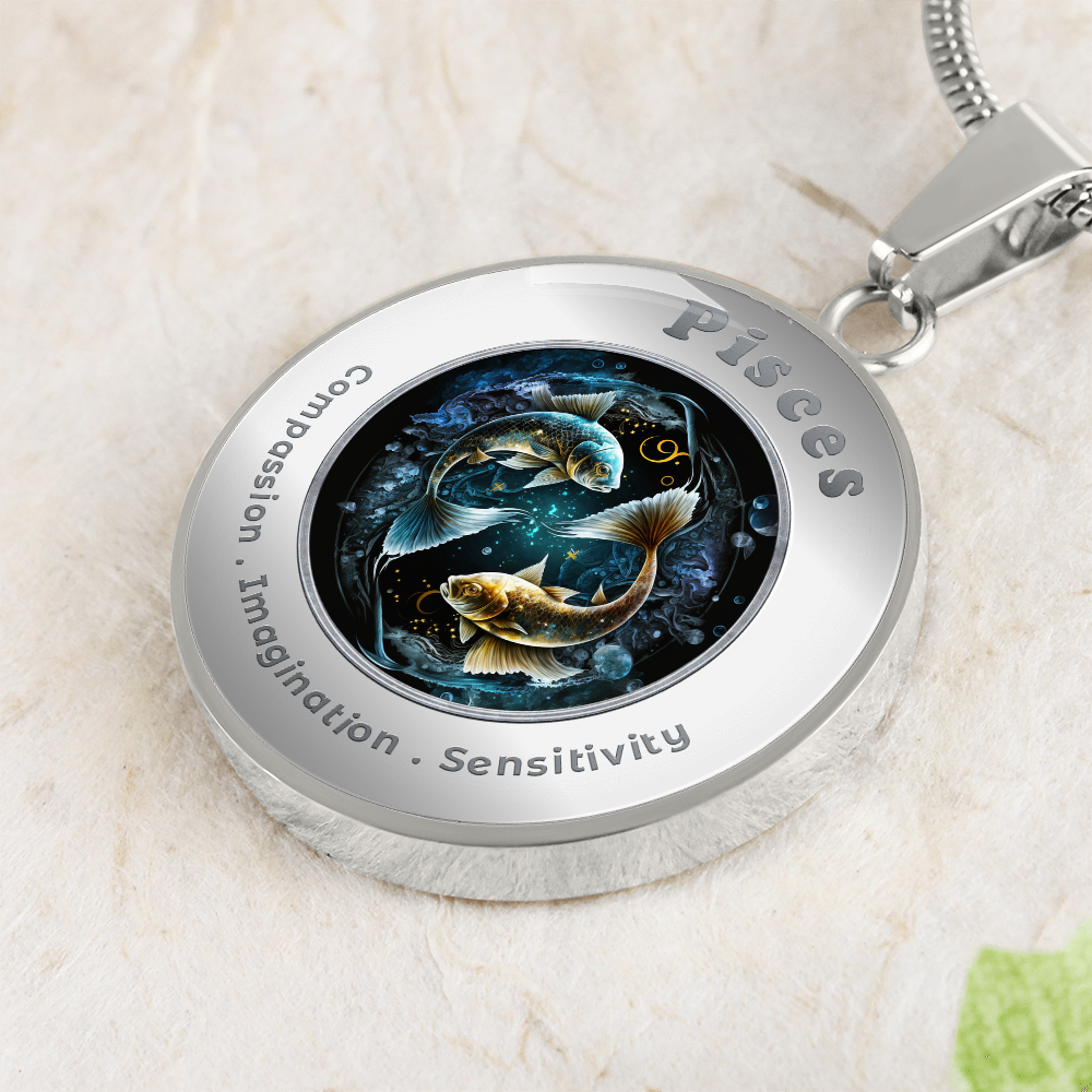 Pisces - Affirmation Necklace - More Than CharmsMore Than Charms