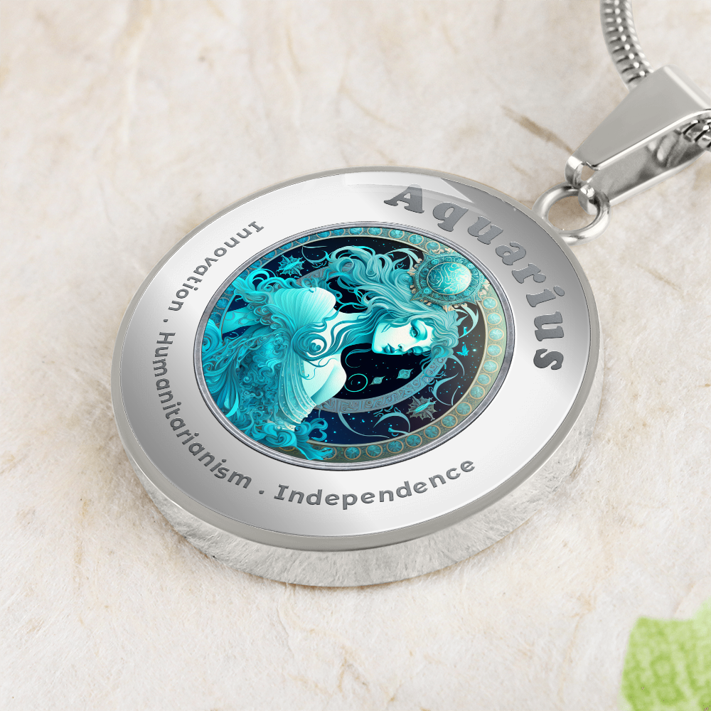 Aquarius - Affirmation Necklace - More Than CharmsMore Than Charms