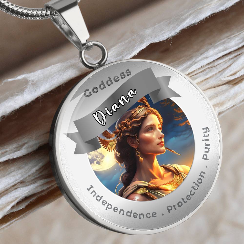 Diana - Affirmation Necklace - More Than CharmsMore Than Charms