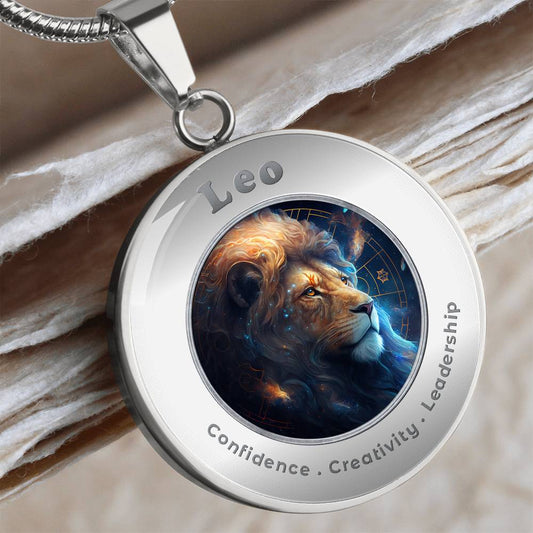 Leo - Charm Necklace - This Luxury Charm Necklace is more than just an accessory — it’s a soulful expression of your journey, dreams, and intentions. Designed with meaning, each charm carries powerful affirmation words, images, or symbols that speak to yo