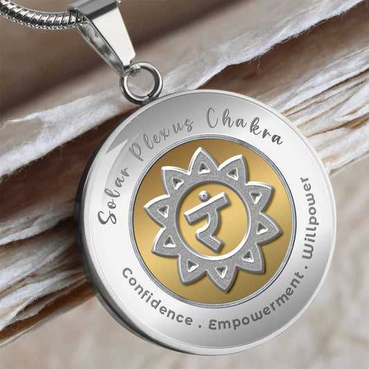 Solar Plexus Chakra - Confidence Empowerment Willpower - Charm Necklace - This Luxury Charm Necklace is more than just an accessory — it’s a soulful expression of your journey, dreams, and intentions. Designed with meaning, each charm carries powerful aff