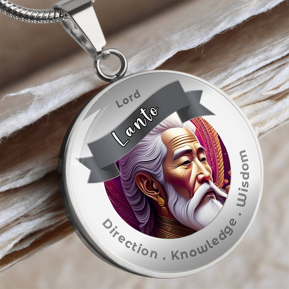 Lord Lanto Affirmation Necklace For Direction, Knowledge & Wisdom - More Than CharmsMore Than Charms