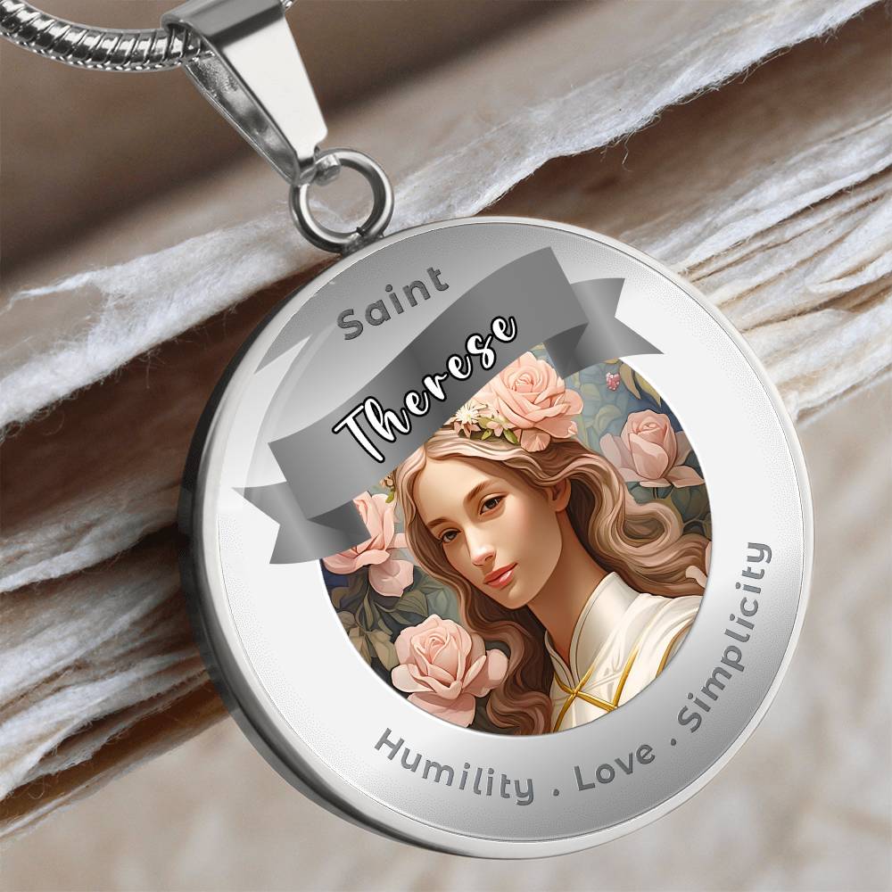 SaintThérèse - Affirmation Necklace - More Than CharmsMore Than Charms