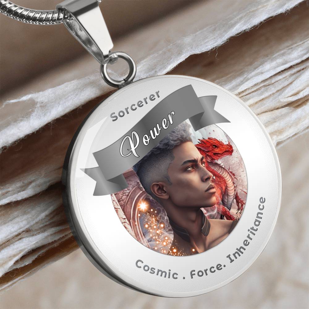 Sorcerer - RPG Fantasy Affirmation Necklace - More Than CharmsMore Than Charms