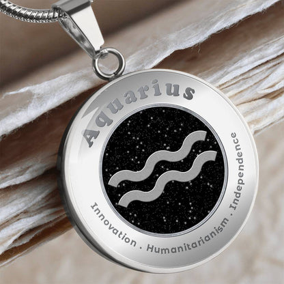 Aquarius - Affirmation Necklace - More Than CharmsMore Than Charms