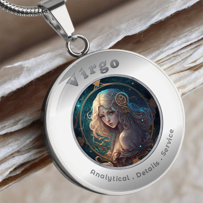 Virgo - Affirmation Necklace - More Than CharmsMore Than Charms
