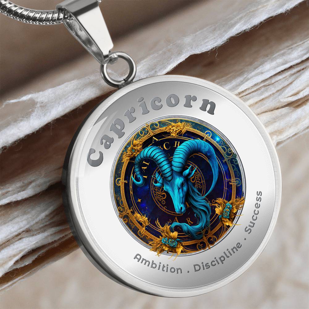 Capricorn - Affirmation Necklace - More Than CharmsMore Than Charms