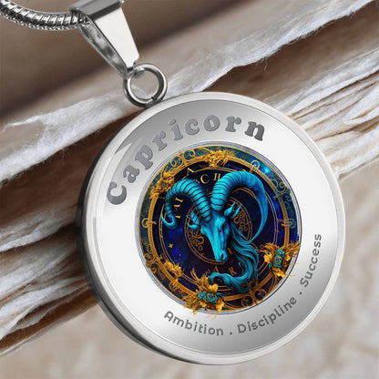 Capricorn - Affirmation Necklace - More Than CharmsMore Than Charms