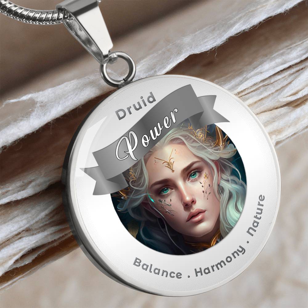Druid - RPG Fantasy Affirmation Necklace - More Than CharmsMore Than Charms