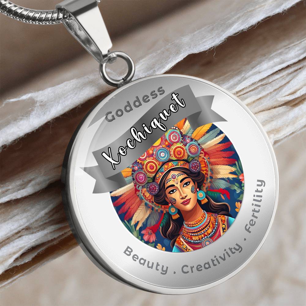 Xochiquetzal - Affirmation Necklace - More Than CharmsMore Than Charms