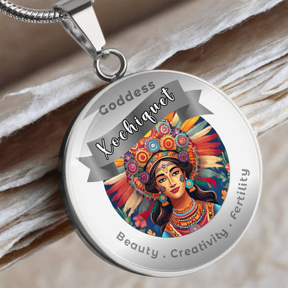 Xochiquetzal - Affirmation Necklace - More Than CharmsMore Than Charms