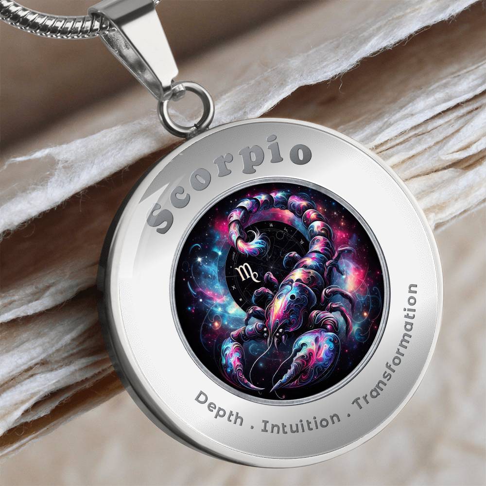 Scorpio - Affirmation Necklace - More Than CharmsMore Than Charms