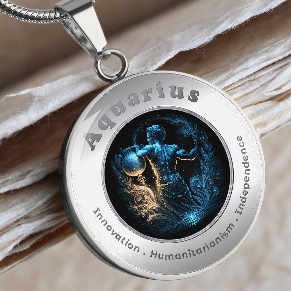 Aquarius - Affirmation Necklace - More Than CharmsMore Than Charms