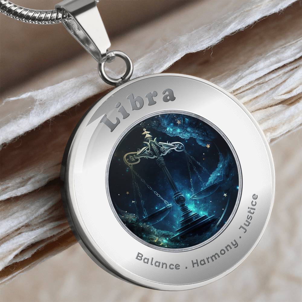 Libra- Affirmation Necklace - More Than CharmsMore Than Charms