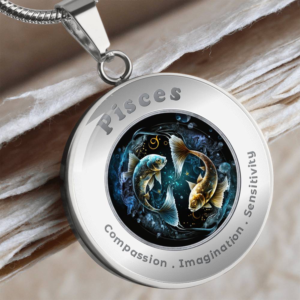 Pisces - Affirmation Necklace - More Than CharmsMore Than Charms