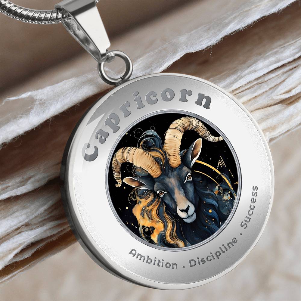 Capricorn - Affirmation Necklace - More Than CharmsMore Than Charms