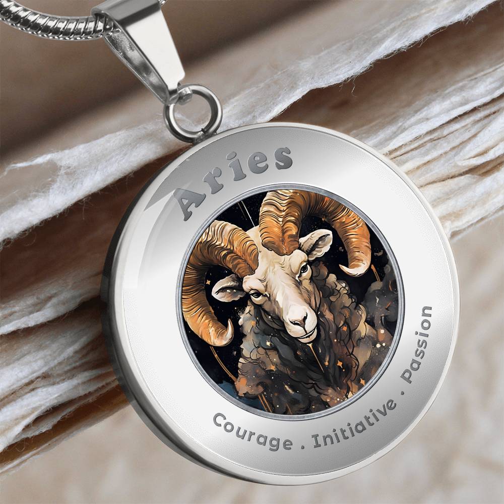 Aries - Affirmation Necklace - More Than CharmsMore Than Charms