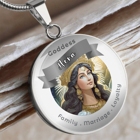 Hera - Charm Necklace - This Luxury Charm Necklace is more than just an accessory — it’s a soulful expression of your journey, dreams, and intentions. Designed with meaning, each charm carries powerful affirmation words, images, or symbols that speak to y
