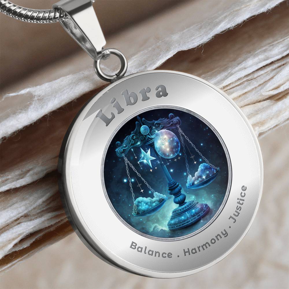 Libra- Affirmation Necklace - More Than CharmsMore Than Charms