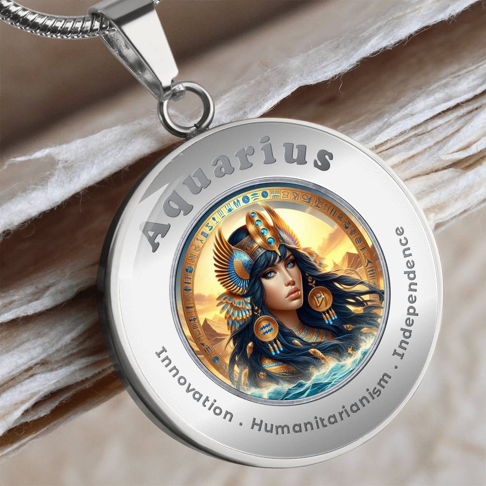 Aquarius - Affirmation Necklace - More Than CharmsMore Than Charms