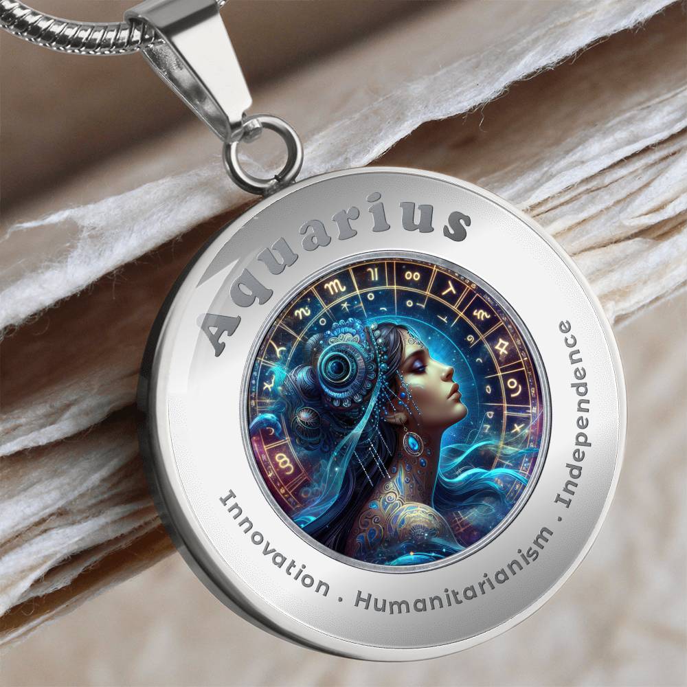 Aquarius - Affirmation Necklace - More Than CharmsMore Than Charms