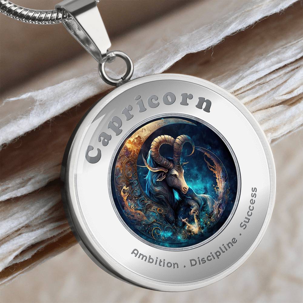 Capricorn - Affirmation Necklace - More Than CharmsMore Than Charms