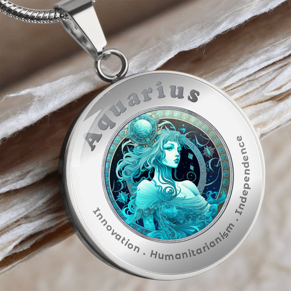 Aquarius - Affirmation Necklace - More Than CharmsMore Than Charms