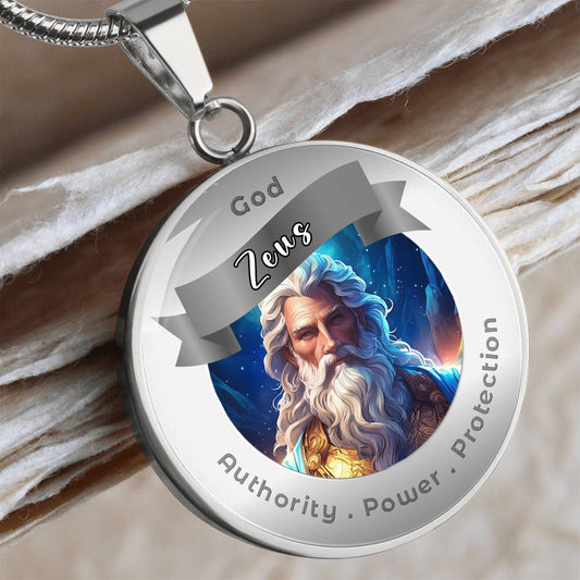 Zeus - Charm Necklace - This Luxury Charm Necklace is more than just an accessory — it’s a soulful expression of your journey, dreams, and intentions. Designed with meaning, each charm carries powerful affirmation words, images, or symbols that speak to y