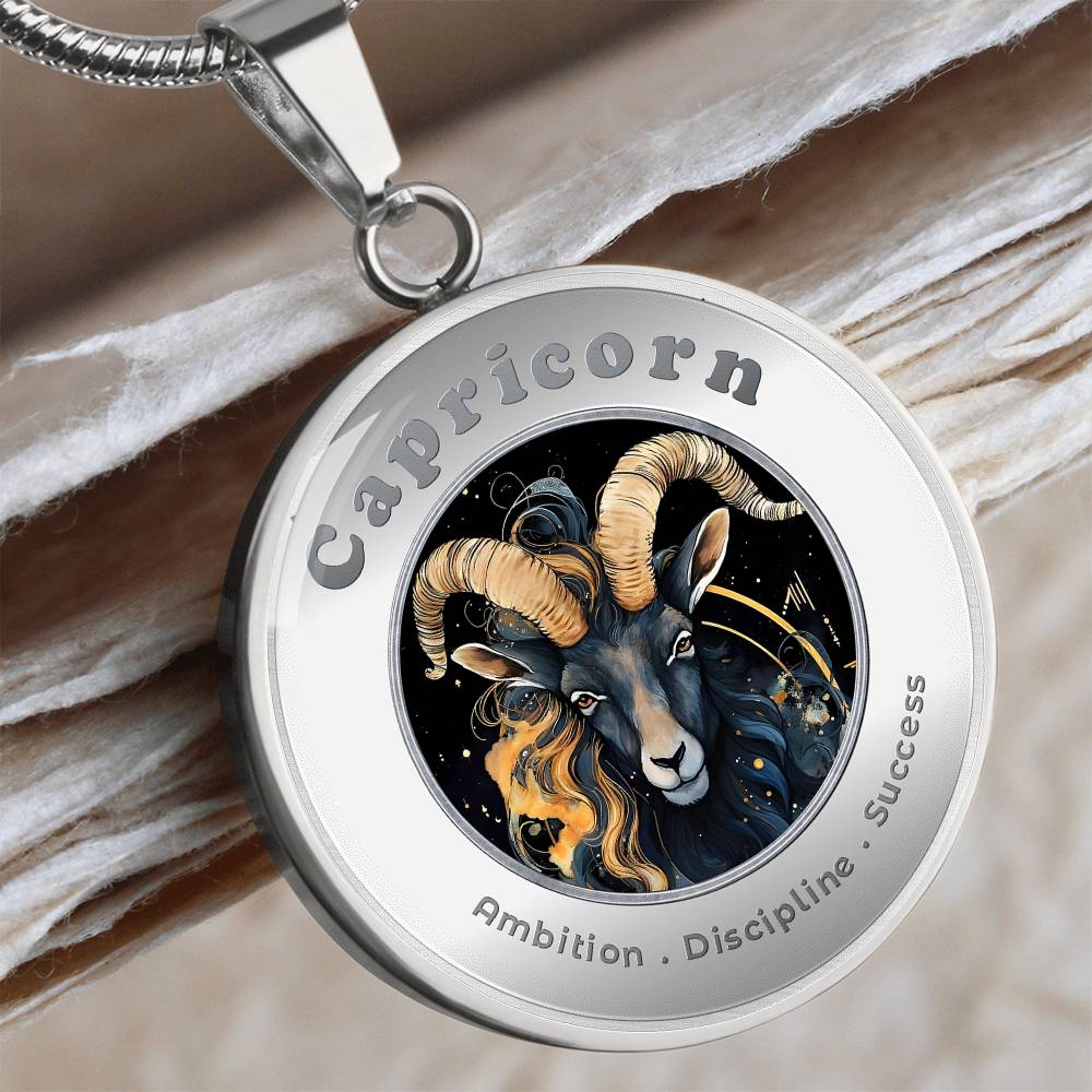 Capricorn - Affirmation Necklace - More Than CharmsMore Than Charms