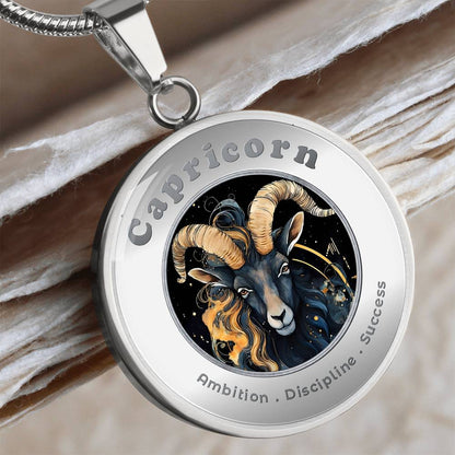 Capricorn - Affirmation Necklace - More Than CharmsMore Than Charms
