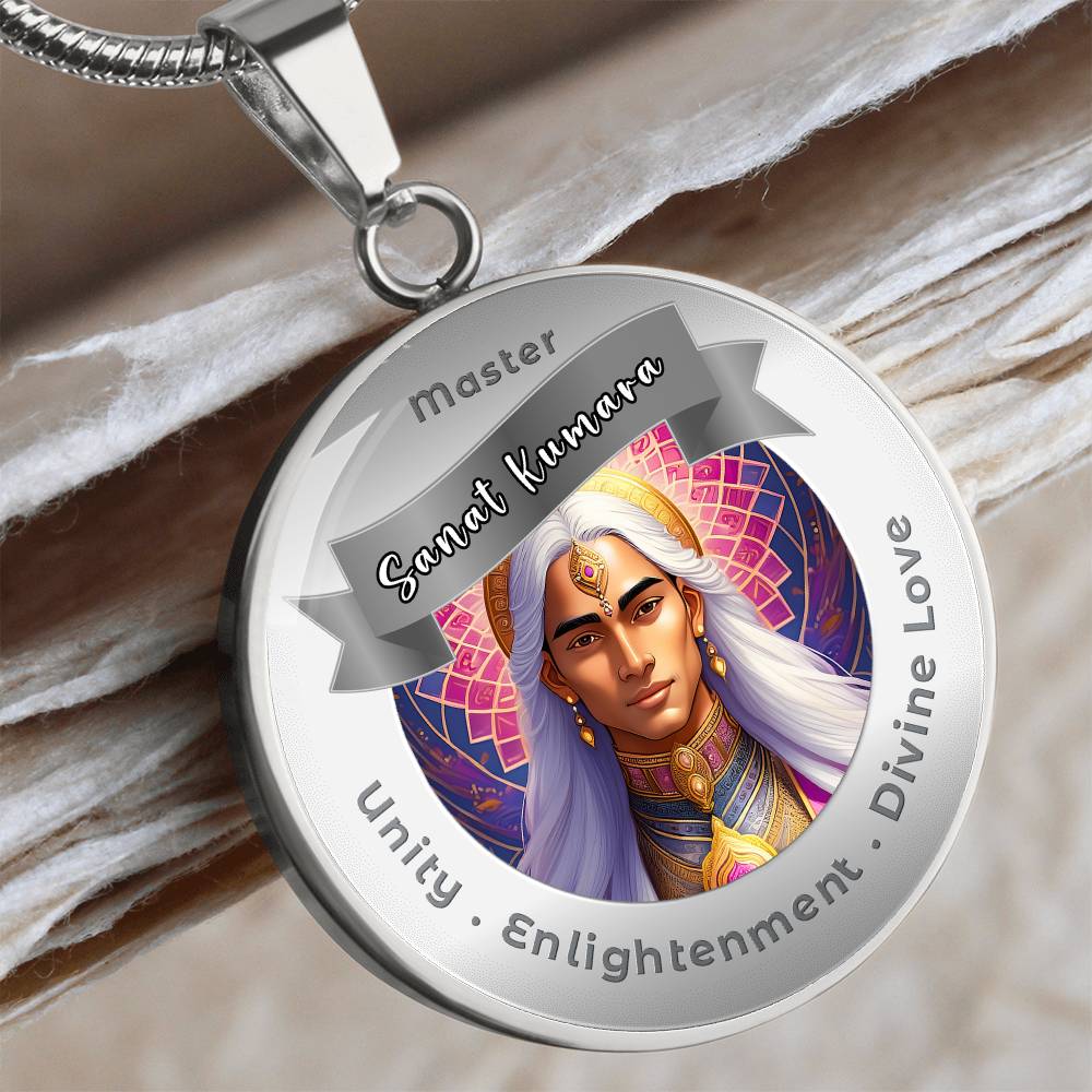 Sanat Kumara - Affirmation Necklace For Unity, Enlightenment & Divine Love - More Than CharmsMore Than Charms