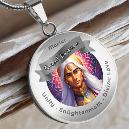 Sanat Kumara - Affirmation Necklace For Unity, Enlightenment & Divine Love - More Than CharmsMore Than Charms